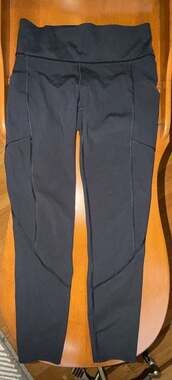 Lululemon Black High-Rise Pocket Leggings